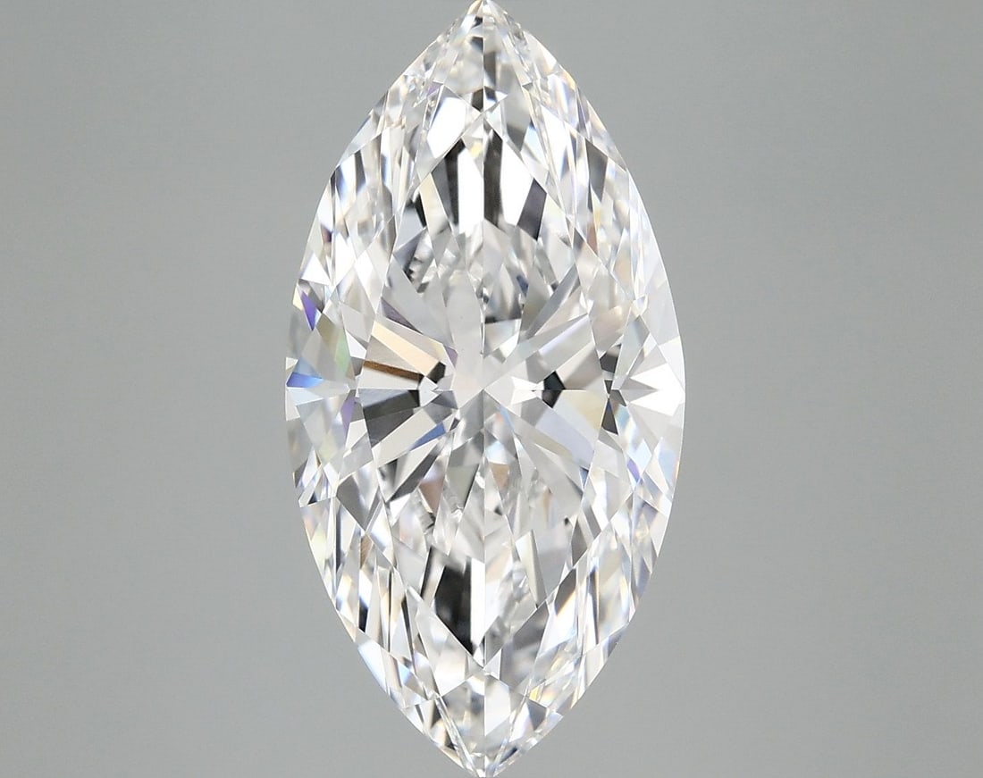 Loose Diamond - MARQUISE 5.06ct E VVS2: Loose Diamond - MARQUISE 5.06ct E VVS2 Source: This is a real non-mined Diamond that has been grown in a lab Shape: MARQUISE Carats: 5.06 Color: E Clarity: VVS2 Certification: IGI Video: