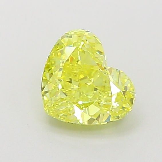 Loose Diamond - HEART 1.09ct Fancy Vivid Yellow VVS1: Loose Diamond - HEART 1.09ct Fancy Vivid Yellow VVS1 Source: This is a real non-mined Diamond that has been grown in a lab Shape: HEART Carats: 1.09 Color: Fancy Vivid Yellow Certification: IGI Video: