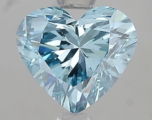 Loose Diamond - HEART 1.24ct Fancy Vivid Blue VS1: Loose Diamond - HEART 1.24ct Fancy Vivid Blue VS1 Source: This is a real non-mined Diamond that has been grown in a lab Shape: HEART Carats: 1.24 Color: Fancy Vivid Blue Certification: IGI Video: