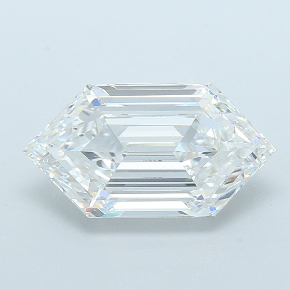 Loose Diamond - HEXAGONAL 5.01ct E VVS2: Loose Diamond - HEXAGONAL 5.01ct E VVS2 Source: This is a real non-mined Diamond that has been grown in a lab Shape: HEXAGONAL Carats: 5.01 Color: E Clarity: VVS2 Certification: IGI Video: