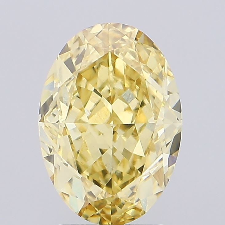Loose Diamond - OVAL 3.03ct Fancy Intense Yellow VVS2: Loose Diamond - OVAL 3.03ct Fancy Intense Yellow VVS2 Source: This is a real non-mined Diamond that has been grown in a lab Shape: OVAL Carats: 3.03 Color: Fancy Intense Yellow Certification: IGI Vide