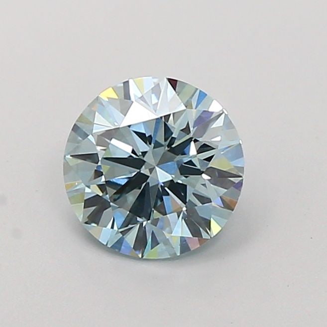 Ideal Loose Diamond - ROUND 1.14ct Fancy Vivid Blue VS1: Ideal Loose Diamond - ROUND 1.14ct Fancy Vivid Blue VS1 Source: This is a real non-mined Diamond that has been grown in a lab Shape: ROUND Carats: 1.14 Color: Fancy Vivid Blue Certification: IGI