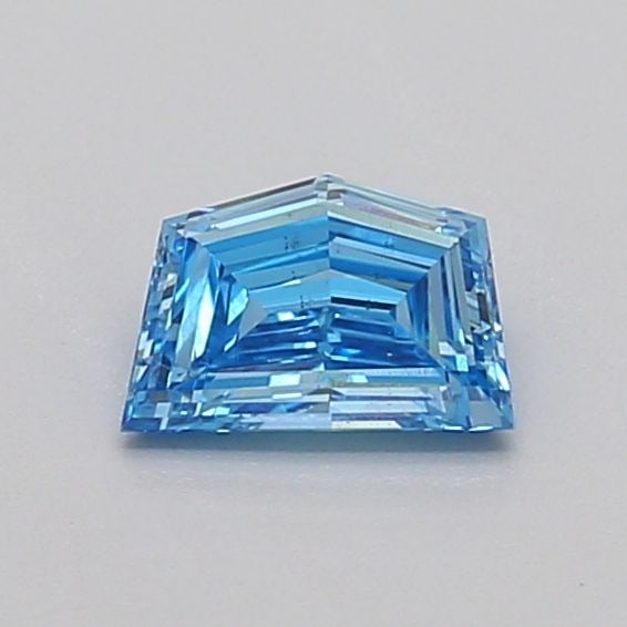 Loose Diamond - PENTAGONAL 0.4ct Fancy Vivid Blue VS2: Loose Diamond - PENTAGONAL 0.4ct Fancy Vivid Blue VS2 Source: This is a real non-mined Diamond that has been grown in a lab Shape: PENTAGONAL Carats: 0.4 Color: Fancy Vivid Blue Certification: IGI Vid