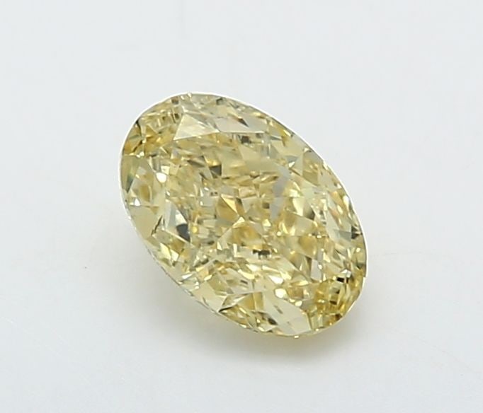 Loose Diamond - OVAL 1.04ct Fancy Intense Yellow VVS2: Loose Diamond - OVAL 1.04ct Fancy Intense Yellow VVS2 Source: This is a real non-mined Diamond that has been grown in a lab Shape: OVAL Carats: 1.04 Color: Fancy Intense Yellow Certification: IGI Vide