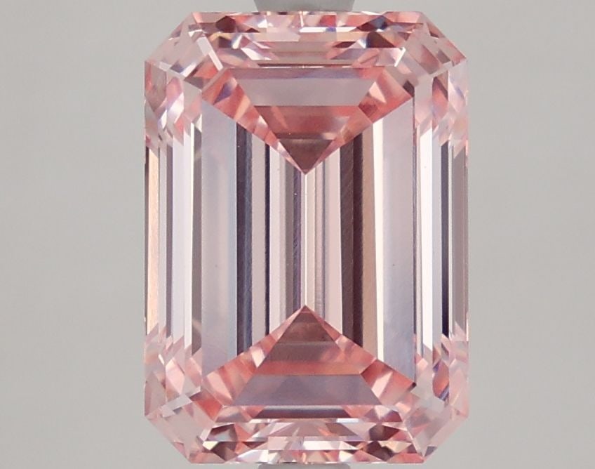 Loose Diamond - EMERALD 3.55ct Fancy Intense Pink VS2: Loose Diamond - EMERALD 3.55ct Fancy Intense Pink VS2 Source: This is a real non-mined Diamond that has been grown in a lab Shape: EMERALD Carats: 3.55 Color: Fancy Intense Pink Certification: IGI Vid