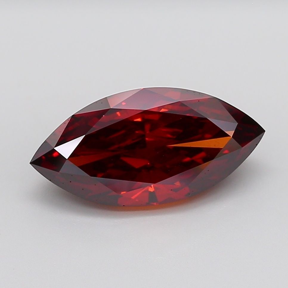 Loose Diamond - MARQUISE 5.21ct Fancy Deep Orange VS2: Loose Diamond - MARQUISE 5.21ct Fancy Deep Orange VS2 Source: This is a real non-mined Diamond that has been grown in a lab Shape: MARQUISE Carats: 5.21 Color: Fancy Deep Orange Certification: IGI Vid