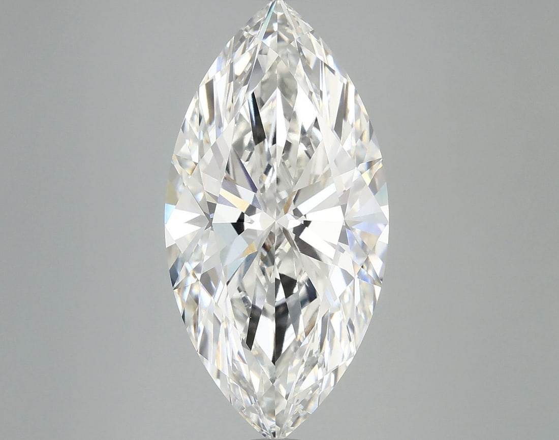 Loose Diamond - MARQUISE 6.04ct F VVS2: Loose Diamond - MARQUISE 6.04ct F VVS2 Source: This is a real non-mined Diamond that has been grown in a lab Shape: MARQUISE Carats: 6.04 Color: F Clarity: VVS2 Certification: IGI Video: