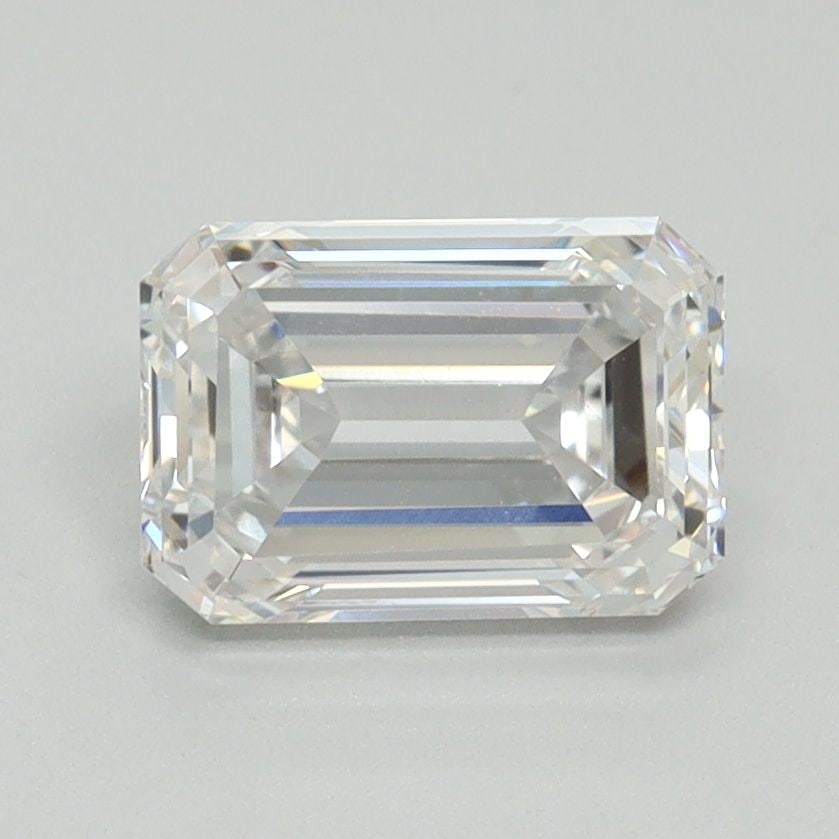 Loose Diamond - EMERALD 1.5ct E VS1: Loose Diamond - EMERALD 1.5ct E VS1 Source: This is a real non-mined Diamond that has been grown in a lab Shape: EMERALD Carats: 1.5 Color: E Clarity: VS1 Certification: NONE Video: