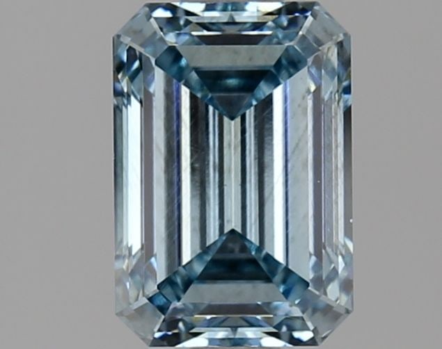 Loose Diamond - EMERALD 1.76ct Fancy Intense Blue VS2: Loose Diamond - EMERALD 1.76ct Fancy Intense Blue VS2 Source: This is a real non-mined Diamond that has been grown in a lab Shape: EMERALD Carats: 1.76 Color: Fancy Intense Blue Certification: IGI Vid