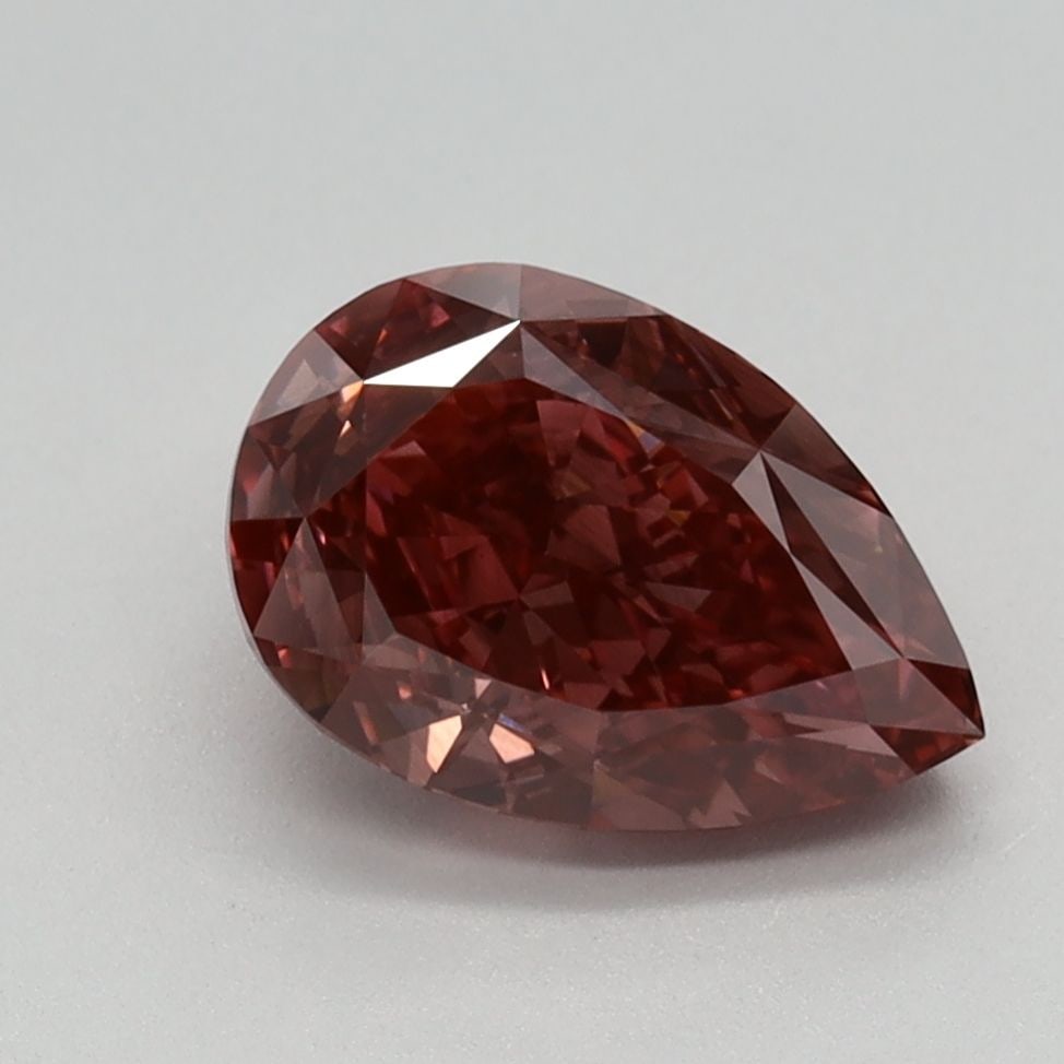 Loose Diamond - PEAR 1.6ct Fancy Intense Brownish Pink VS2 (1 of 1)