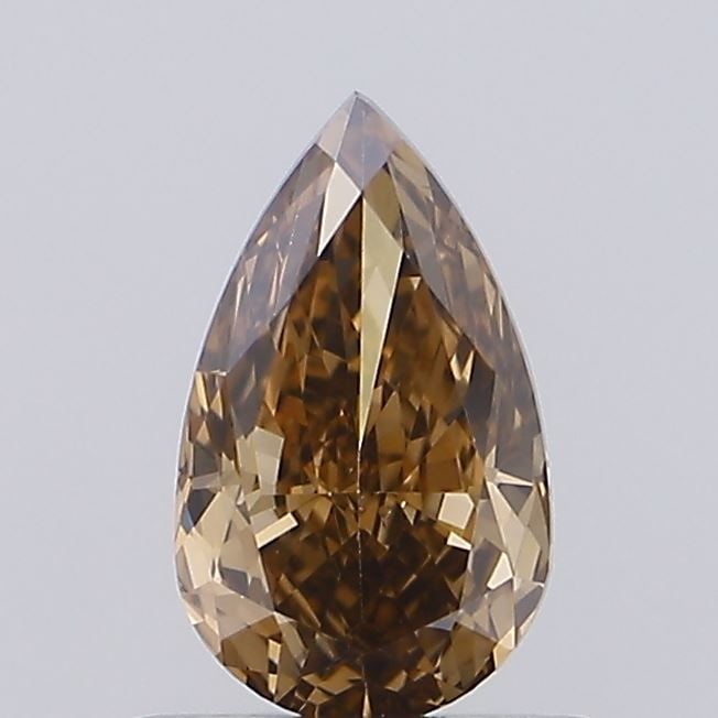 Loose Diamond - PEAR 0.74ct Fancy Brown VS1: Loose Diamond - PEAR 0.74ct Fancy Brown VS1 Source: This is a real non-mined Diamond that has been grown in a lab Shape: PEAR Carats: 0.74 Color: Fancy Brown Certification: NONE Video: