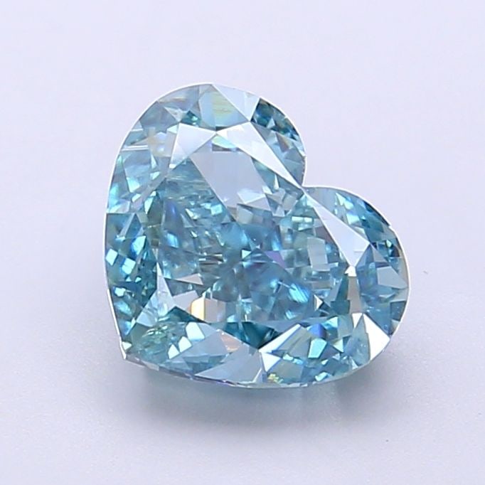 Loose Diamond - HEART 2.03ct Fancy Vivid Blue VS2: Loose Diamond - HEART 2.03ct Fancy Vivid Blue VS2 Source: This is a real non-mined Diamond that has been grown in a lab Shape: HEART Carats: 2.03 Color: Fancy Vivid Blue Certification: IGI Video: