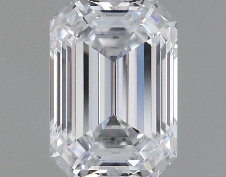 Loose Diamond - EMERALD 1.03ct D VS2: Loose Diamond - EMERALD 1.03ct D VS2 Source: This is a real non-mined Diamond that has been grown in a lab Shape: EMERALD Carats: 1.03 Color: D Clarity: VS2 Certification: IGI Video: