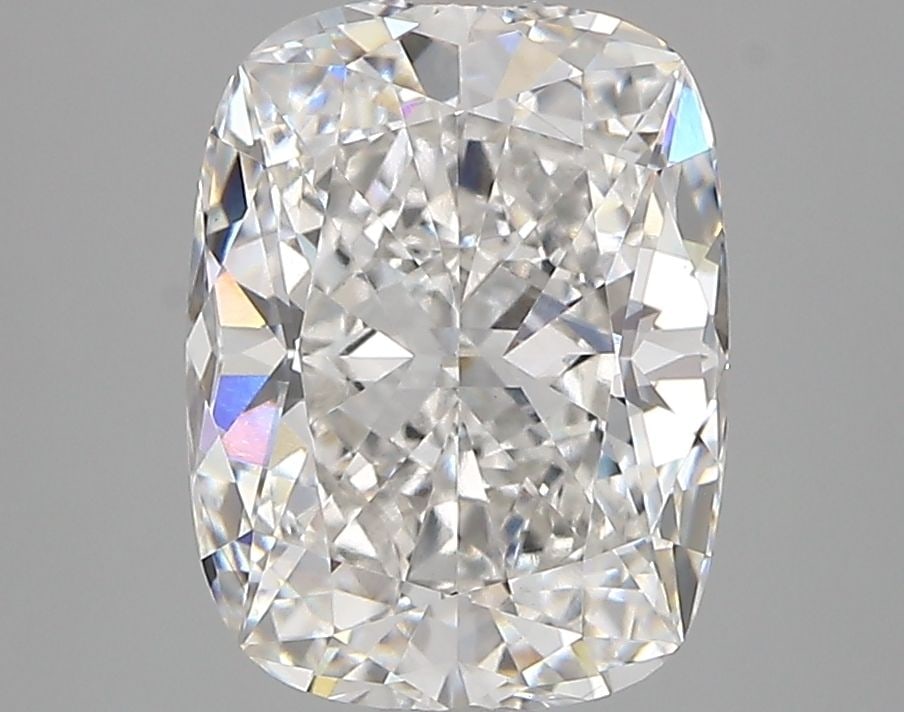 Loose Diamond - CUSHION MODIFIED 3.03ct F VVS2: Loose Diamond - CUSHION MODIFIED 3.03ct F VVS2 Source: This is a real non-mined Diamond that has been grown in a lab Shape: CUSHION MODIFIED Carats: 3.03 Color: F Clarity: VVS2 Certification: IGI Vide