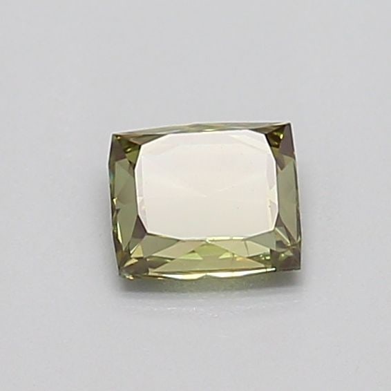 Loose Diamond - CUSHION MODIFIED 0.35ct Fancy Vivid Green VS2: Loose Diamond - CUSHION MODIFIED 0.35ct Fancy Vivid Green VS2 Source: This is a real non-mined Diamond that has been grown in a lab Shape: CUSHION MODIFIED Carats: 0.35 Color: Fancy Vivid Green Certif