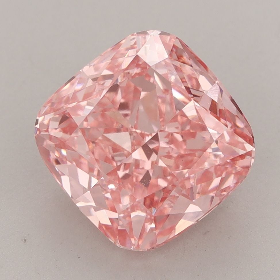 Loose Diamond - CUSHION MODIFIED 4.38ct Fancy Vivid Pink VS1 (1 of 1)