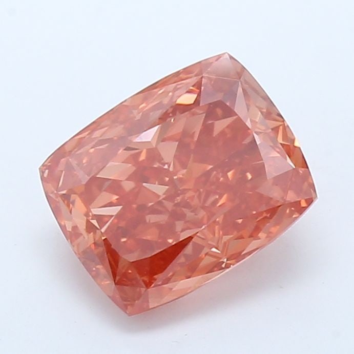 Loose Diamond - CUSHION MODIFIED 3.04ct Fancy Vivid Red VVS2: Loose Diamond - CUSHION MODIFIED 3.04ct Fancy Vivid Red VVS2 Source: This is a real non-mined Diamond that has been grown in a lab Shape: CUSHION MODIFIED Carats: 3.04 Color: Fancy Vivid Red Certifica
