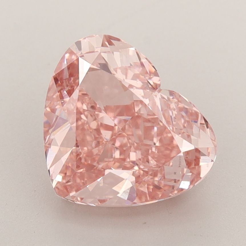 Loose Diamond - HEART 3.0ct Fancy Vivid Pink VS1: Loose Diamond - HEART 3.0ct Fancy Vivid Pink VS1 Source: This is a real non-mined Diamond that has been grown in a lab Shape: HEART Carats: 3.0 Color: Fancy Vivid Pink Certification: IGI Video: