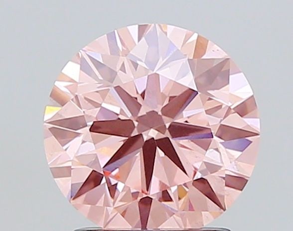 Ideal Loose Diamond - ROUND 2.01ct Fancy Intense Pink VS2: Ideal Loose Diamond - ROUND 2.01ct Fancy Intense Pink VS2 Source: This is a real non-mined Diamond that has been grown in a lab Shape: ROUND Carats: 2.01 Color: Fancy Intense Pink Certification: IGI