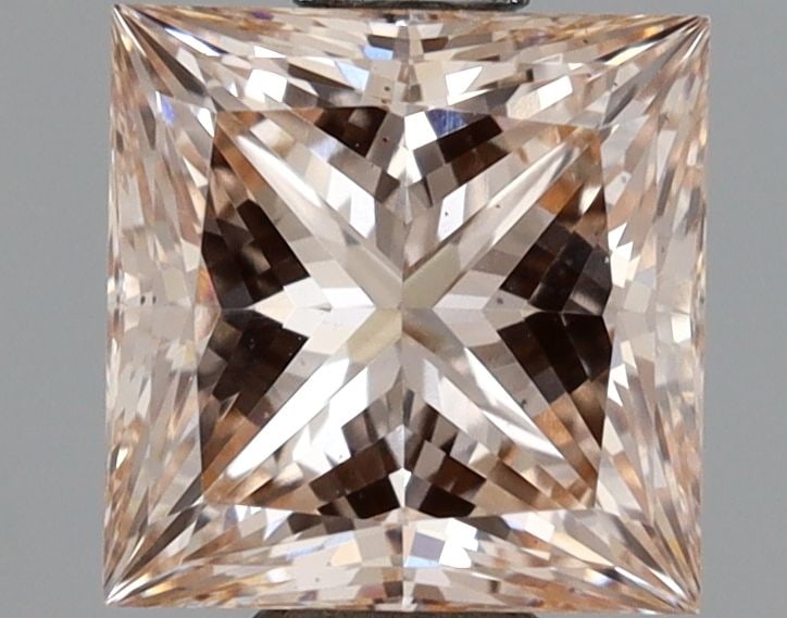 Loose Diamond - PRINCESS 1.09ct Fancy Light Pink VS2: Loose Diamond - PRINCESS 1.09ct Fancy Light Pink VS2 Source: This is a real non-mined Diamond that has been grown in a lab Shape: PRINCESS Carats: 1.09 Color: Fancy Light Pink Certification: NONE Vide