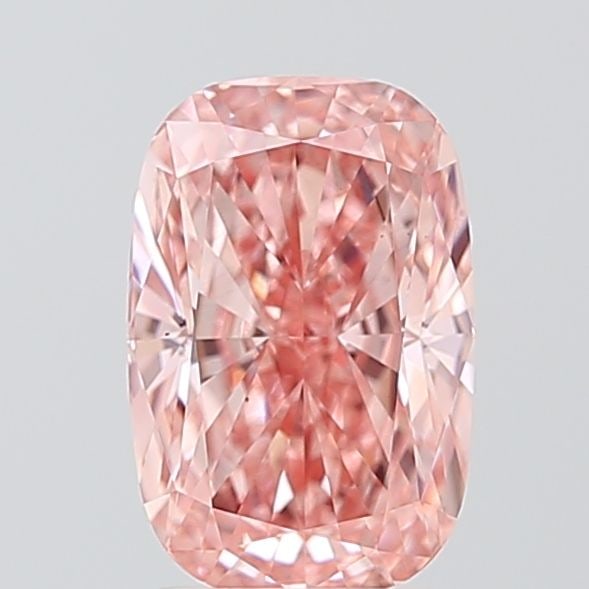 Loose Diamond - CUSHION MODIFIED 2.01ct Fancy Vivid Pink VS1: Loose Diamond - CUSHION MODIFIED 2.01ct Fancy Vivid Pink VS1 Source: This is a real non-mined Diamond that has been grown in a lab Shape: CUSHION MODIFIED Carats: 2.01 Color: Fancy Vivid Pink Certific