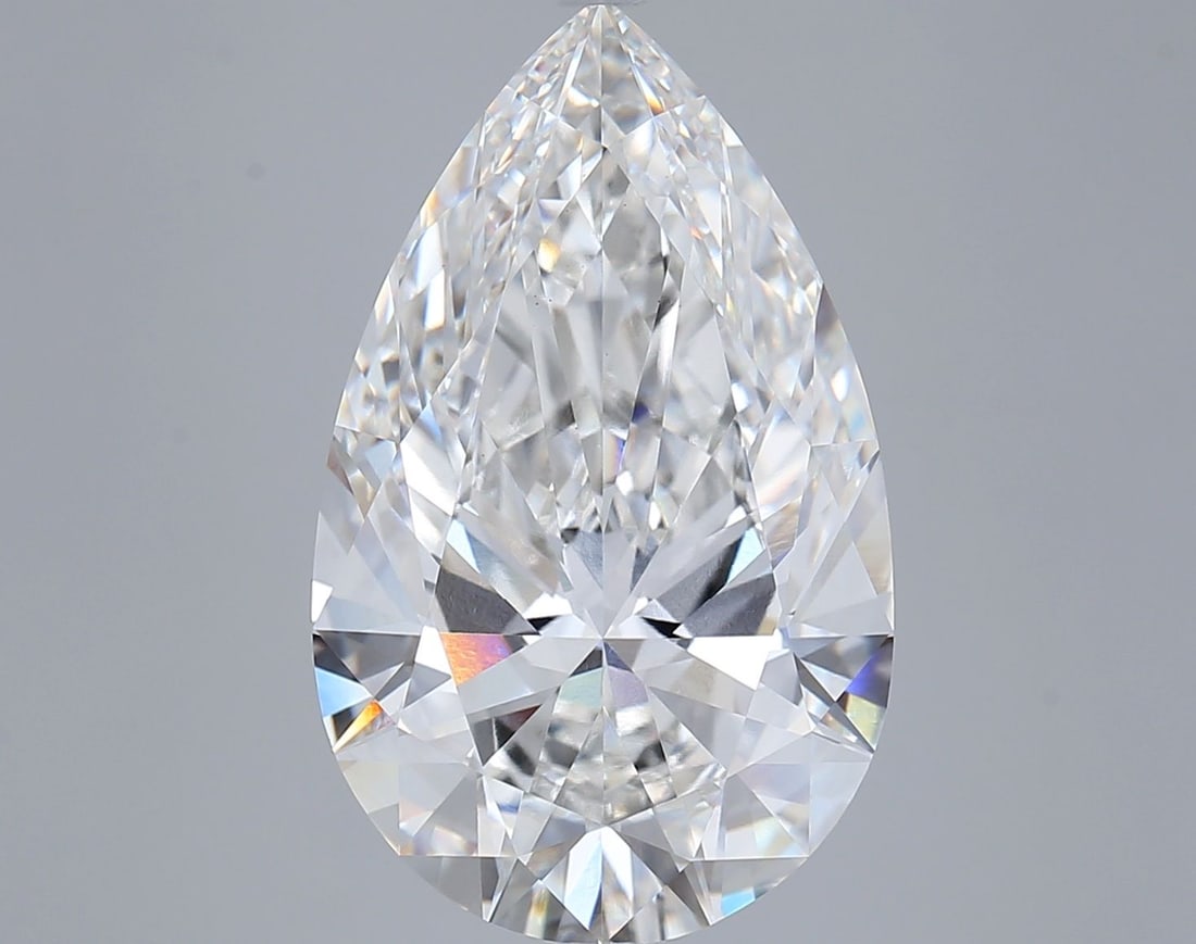 Loose Diamond - PEAR 10.09ct F VS1 (1 of 1)