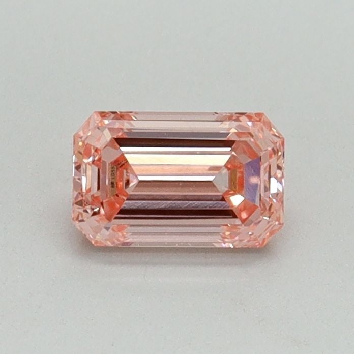 Loose Diamond - EMERALD 0.5ct Fancy Vivid Pink VVS2 (1 of 1)