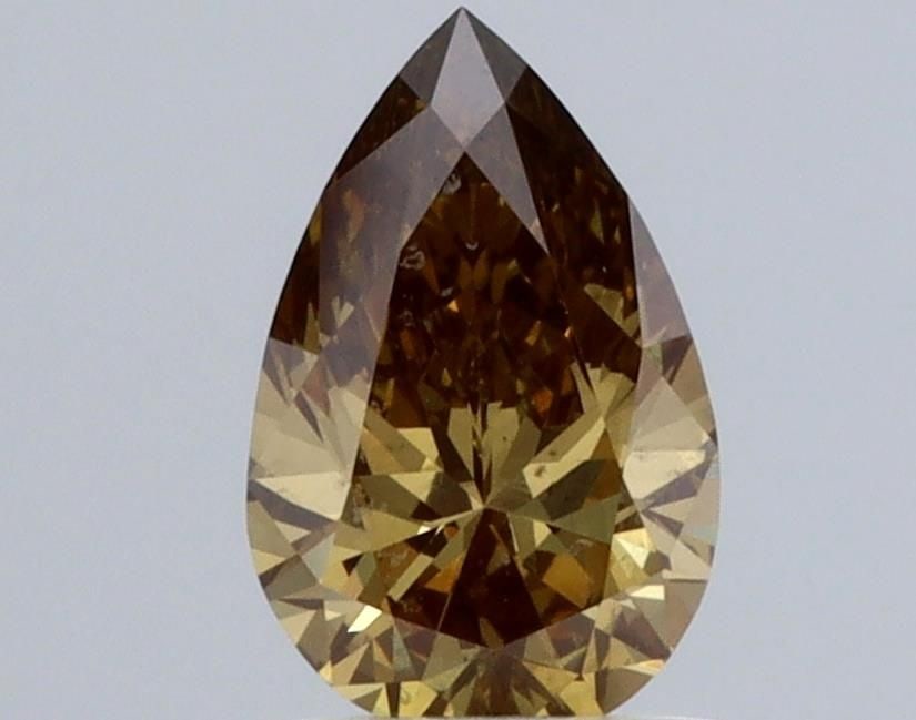 Loose Diamond - PEAR 0.87ct Brown VS1: Loose Diamond - PEAR 0.87ct Brown VS1 Source: This is a real non-mined Diamond that has been grown in a lab Shape: PEAR Carats: 0.87 Color: Brown Certification: NONE Video: