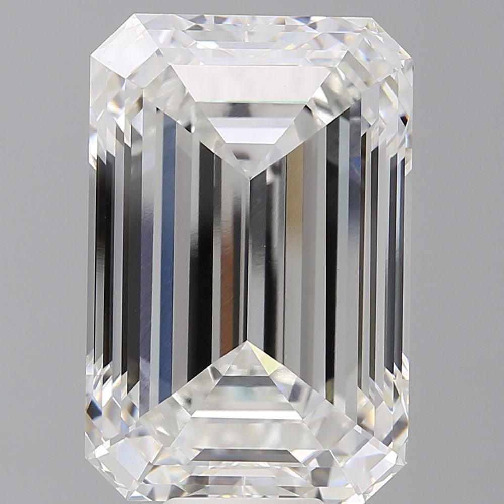 Loose Diamond - EMERALD 14.59ct F VVS2: Loose Diamond - EMERALD 14.59ct F VVS2 Source: This is a real non-mined Diamond that has been grown in a lab Shape: EMERALD Carats: 14.59 Color: F Clarity: VVS2 Certification: IGI Video: