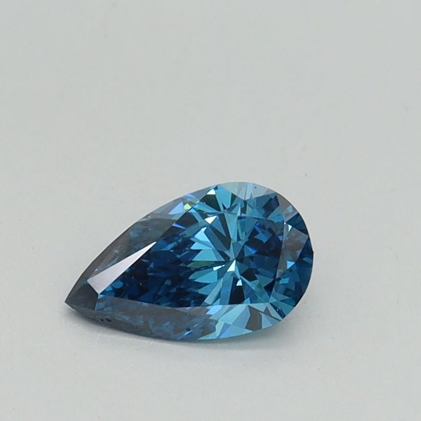Loose Diamond - PEAR 0.36ct Fancy Vivid Blue VVS2 (1 of 1)