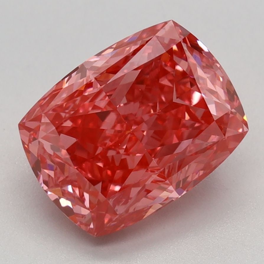 Loose Diamond - CUSHION MODIFIED 2.55ct Fancy Vivid Pink VS1: Loose Diamond - CUSHION MODIFIED 2.55ct Fancy Vivid Pink VS1 Source: This is a real non-mined Diamond that has been grown in a lab Shape: CUSHION MODIFIED Carats: 2.55 Color: Fancy Vivid Pink Certific