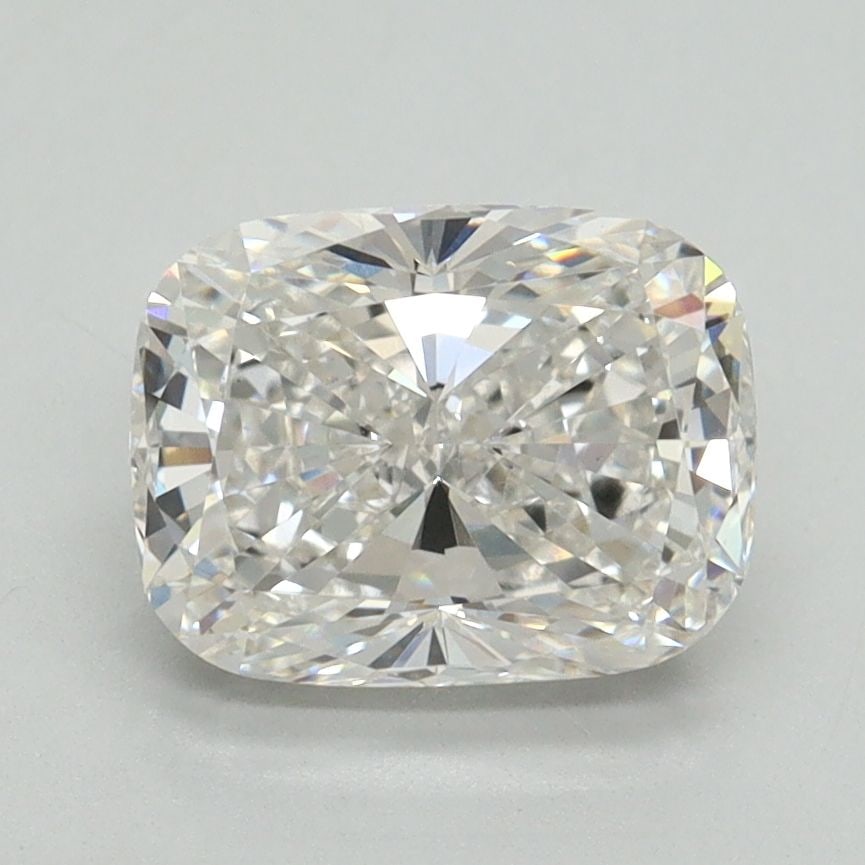 Loose Diamond - CUSHION BRILLIANT 2.05ct F VS1: Loose Diamond - CUSHION BRILLIANT 2.05ct F VS1 Source: This is a real non-mined Diamond that has been grown in a lab Shape: CUSHION BRILLIANT Carats: 2.05 Color: F Clarity: VS1 Certification: GSI Vide