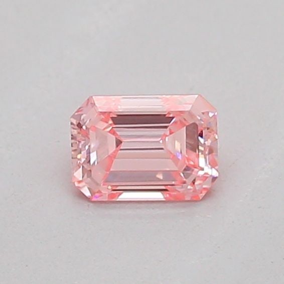 Loose Diamond - EMERALD 0.18ct Fancy Intense Pink VS1: Loose Diamond - EMERALD 0.18ct Fancy Intense Pink VS1 Source: This is a real non-mined Diamond that has been grown in a lab Shape: EMERALD Carats: 0.18 Color: Fancy Intense Pink Certification: IGI Vid