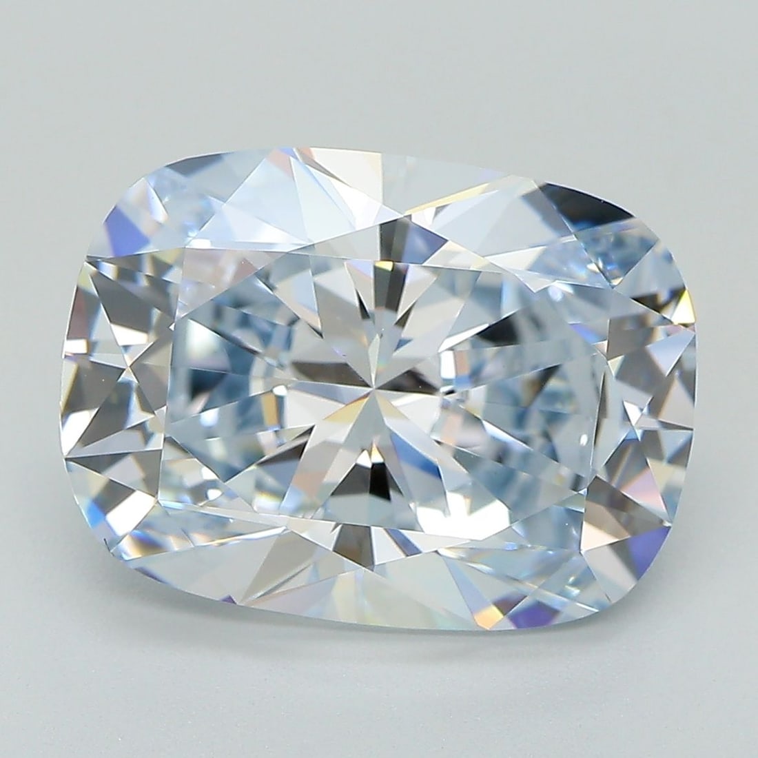 Loose Diamond - CUSHION BRILLIANT 5.02ct Fancy Blue VS1 (1 of 1)