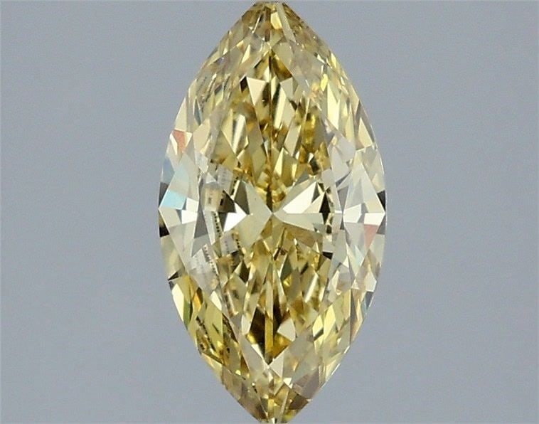Loose Diamond - MARQUISE 1.15ct Fancy Intense Yellow VVS2: Loose Diamond - MARQUISE 1.15ct Fancy Intense Yellow VVS2 Source: This is a real non-mined Diamond that has been grown in a lab Shape: MARQUISE Carats: 1.15 Color: Fancy Intense Yellow Certification: