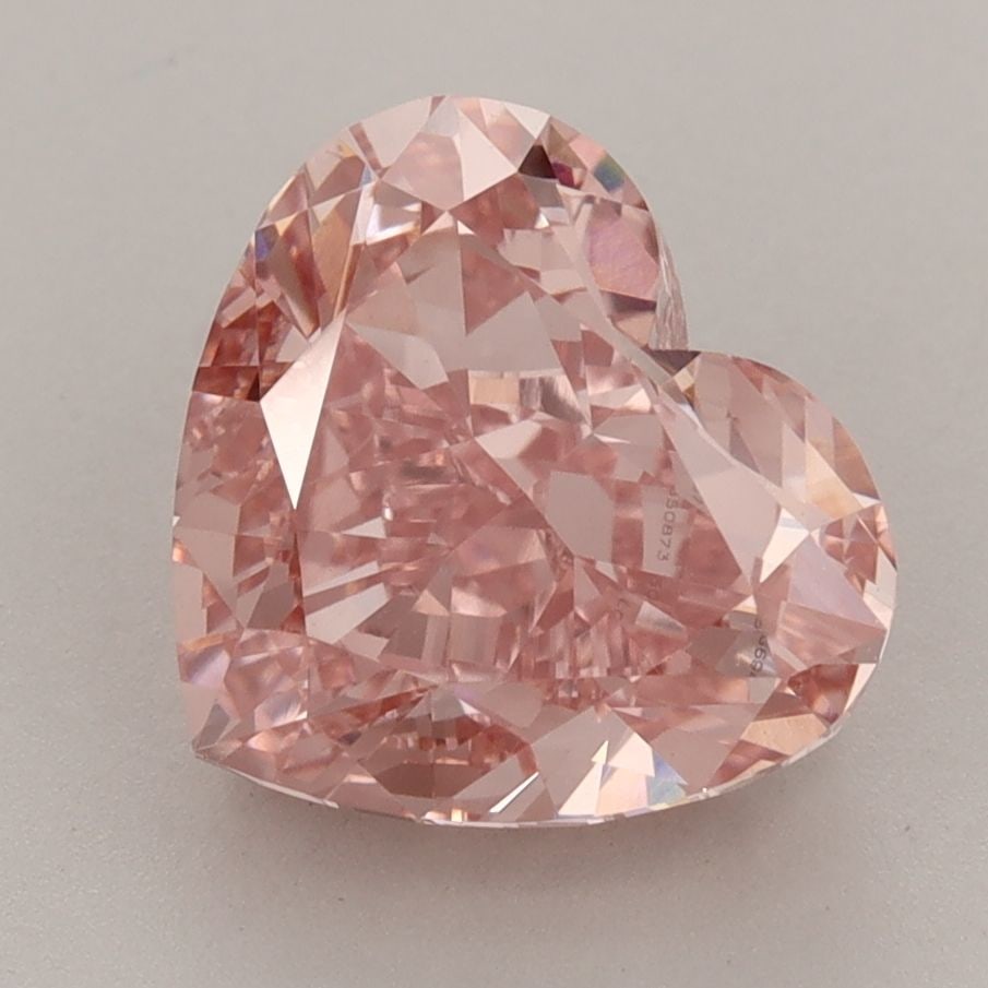Loose Diamond - HEART 4.08ct Fancy Vivid Pink VS1: Loose Diamond - HEART 4.08ct Fancy Vivid Pink VS1 Source: This is a real non-mined Diamond that has been grown in a lab Shape: HEART Carats: 4.08 Color: Fancy Vivid Pink Certification: IGI Video: