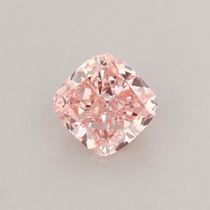 Loose Diamond - CUSHION BRILLIANT 0.42ct Fancy Vivid Pink VS2: Loose Diamond - CUSHION BRILLIANT 0.42ct Fancy Vivid Pink VS2 Source: This is a real non-mined Diamond that has been grown in a lab Shape: CUSHION BRILLIANT Carats: 0.42 Color: Fancy Vivid Pink Certif