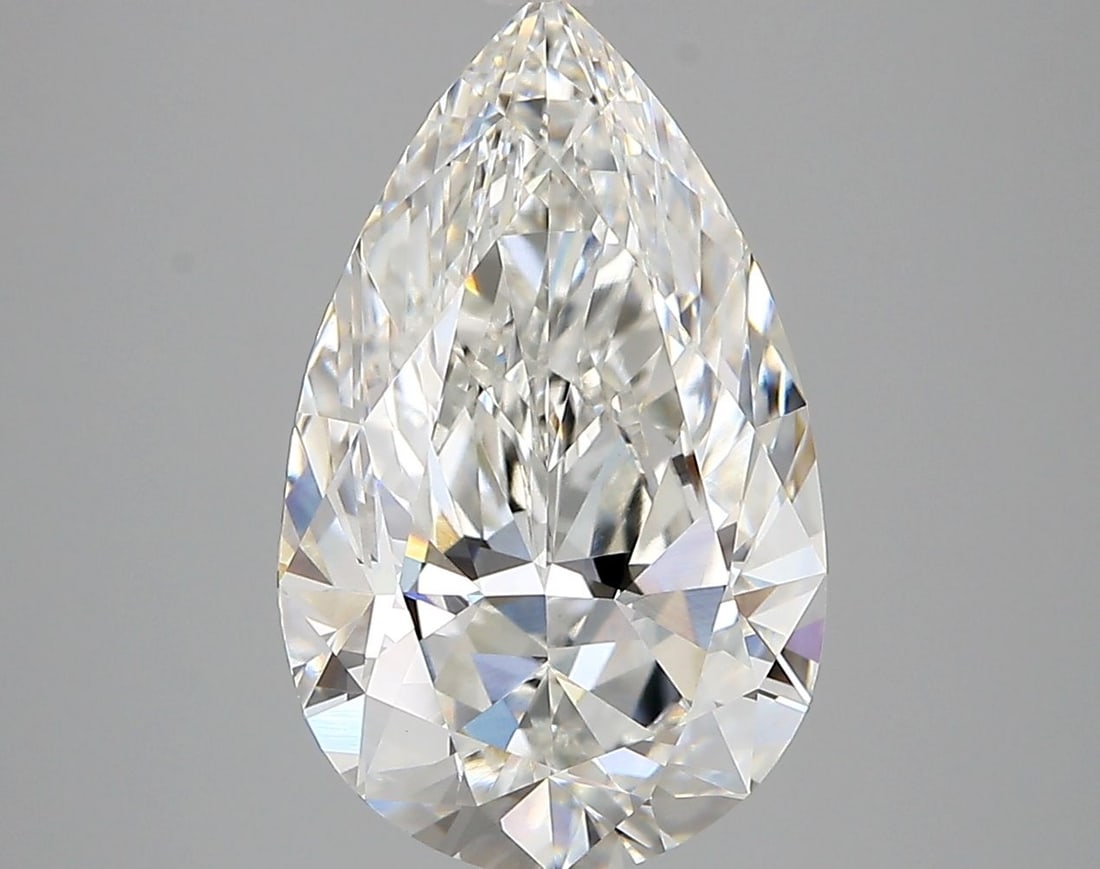 Loose Diamond - PEAR 4.3ct F VVS2 (1 of 1)