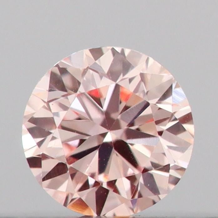 Loose Diamond - ROUND 0.13ct Fancy Light Pink VS1 (1 of 1)