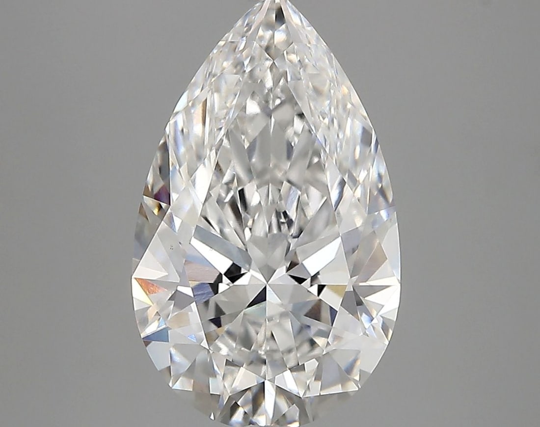 Loose Diamond - PEAR 3.9ct E VS1 (1 of 1)