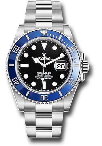 Rolex 126619LB Submariner Cookie Monster Black Dial Oyster Bracelet 2024 Card (1 of 6)