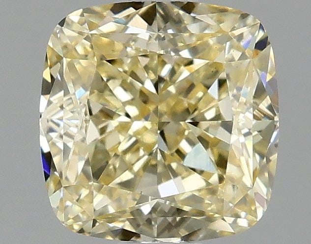 Loose Diamond - CUSHION MODIFIED 1.5ct Fancy Light Yellow VS1 (1 of 1)