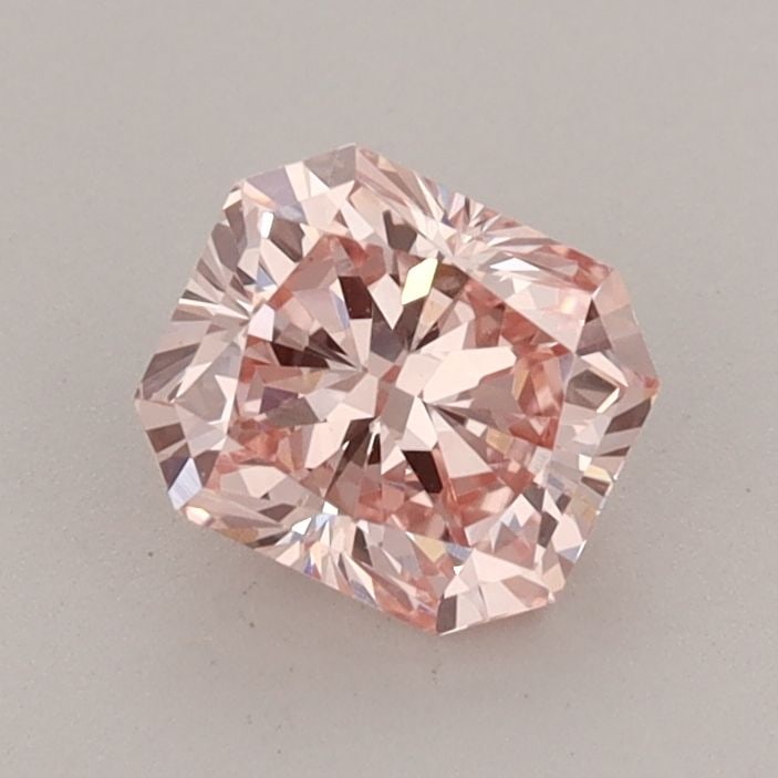 Loose Diamond - CUSHION BRILLIANT 0.9ct Fancy Intense Pink VS2: Loose Diamond - CUSHION BRILLIANT 0.9ct Fancy Intense Pink VS2 Source: This is a real non-mined Diamond that has been grown in a lab Shape: CUSHION BRILLIANT Carats: 0.9 Color: Fancy Intense Pink Cert