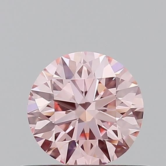 Loose Diamond - ROUND 0.41ct Fancy Vivid Pink VS1 (1 of 1)