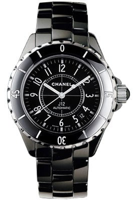Chanel J12 H0685 Men's Black Ceramic Watch with Card 2017 (1 of 6)