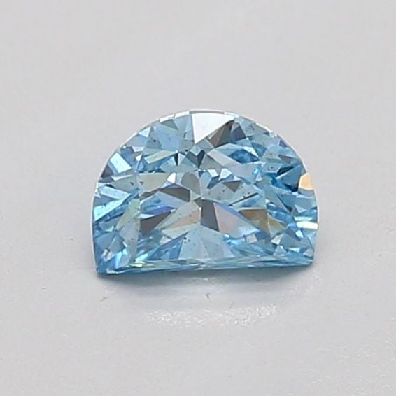 Loose Diamond - HALF MOON 0.27ct Fancy Vivid Blue SI1 (1 of 1)