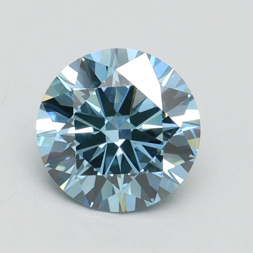 Loose Diamond - ROUND 1.38ct Fancy Vivid Blue VS1 (1 of 1)