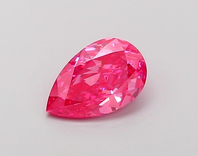 Loose Diamond - PEAR 1.0ct Fancy Vivid Pink VS1 (1 of 1)