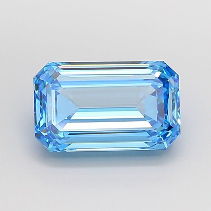 Loose Diamond - EMERALD 3.23ct Fancy Vivid Blue VVS2: Loose Diamond - EMERALD 3.23ct Fancy Vivid Blue VVS2 Source: This is a real non-mined Diamond that has been grown in a lab Shape: EMERALD Carats: 3.23 Color: Fancy Vivid Blue Certification: IGI Video: