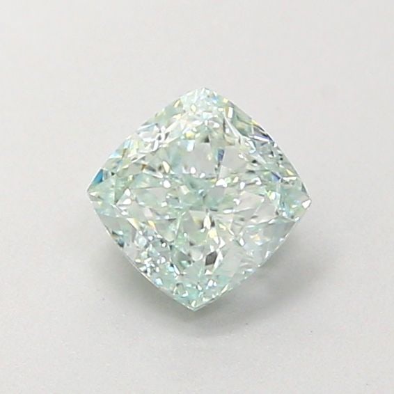 Loose Diamond - CUSHION MODIFIED 0.81ct Fancy Green VVS2: Loose Diamond - CUSHION MODIFIED 0.81ct Fancy Green VVS2 Source: This is a real non-mined Diamond that has been grown in a lab Shape: CUSHION MODIFIED Carats: 0.81 Color: Fancy Green Certification: IG